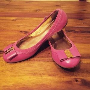 Kate Spade Pink Bow Ballet Flats